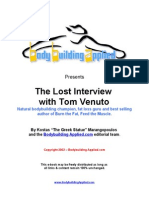 The Lost Interview With Tom Venuto: Presents