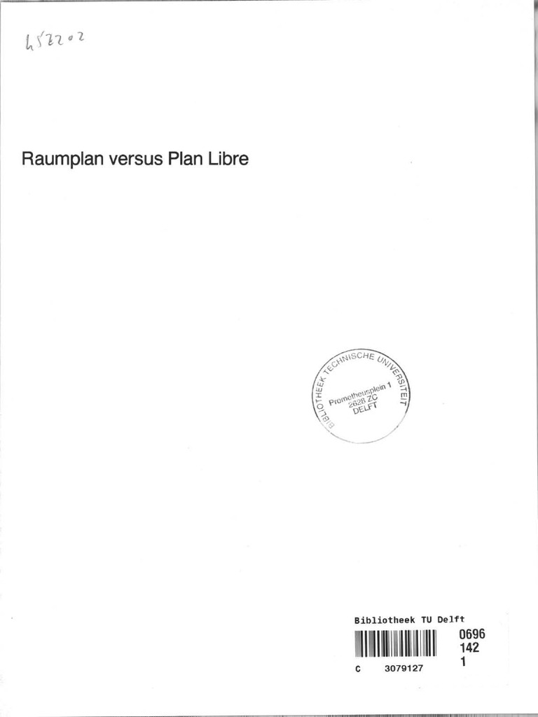 Raumplan Vs Plan Libre Pdf Home Garden