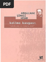 Abdülhak Şinasi Hisar - Kelime Kavgası