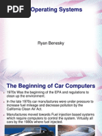 Car Operating Systems: Ryan Benesky