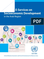 IMPACT OF SELECTED E-SERVICES ON SOCIOECONOMIC DEVELOPMENT IN THE ARAB REGION