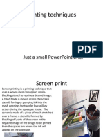 printing techniques