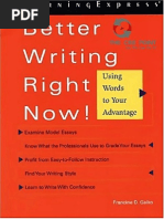 Download Better Writing Right Now  by Rabia Jalil Bhurgri SN210739493 doc pdf