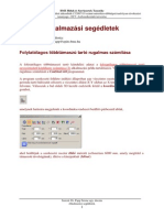 Alkalmazási Segédletek PDF