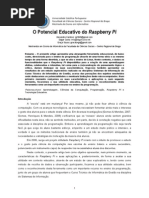O Poder Educativo Do Raspberry Pi