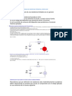 Calculo de Resistencias Limitadoras y Diodo Zener