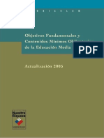 Marco Curricular de Educacion Media Actualizacion 2005(2)