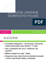 Slovníček Literárně Teoretických Pojmů