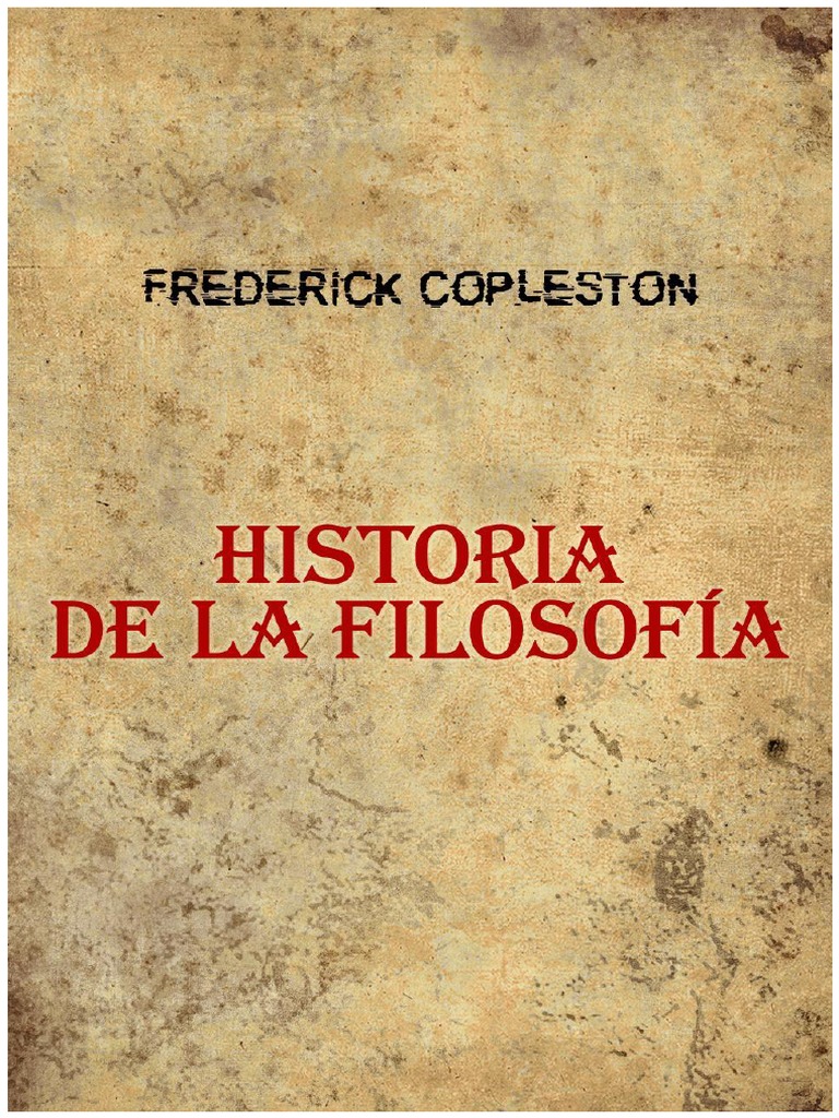 Copleston Frederick-Historia de La Filosof a I | PDF