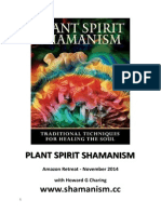 Plant Spirit Shamanism Amazon Retreat 2014