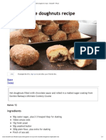 Malt Chocolate Doughnuts Recipe