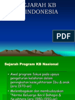 Sejarah KB Di Indonesia