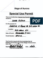 Permit For Fence