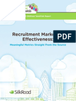 Recruitment Marketing Effectiveness 2013