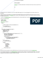 Connect Excel Spreedsheet