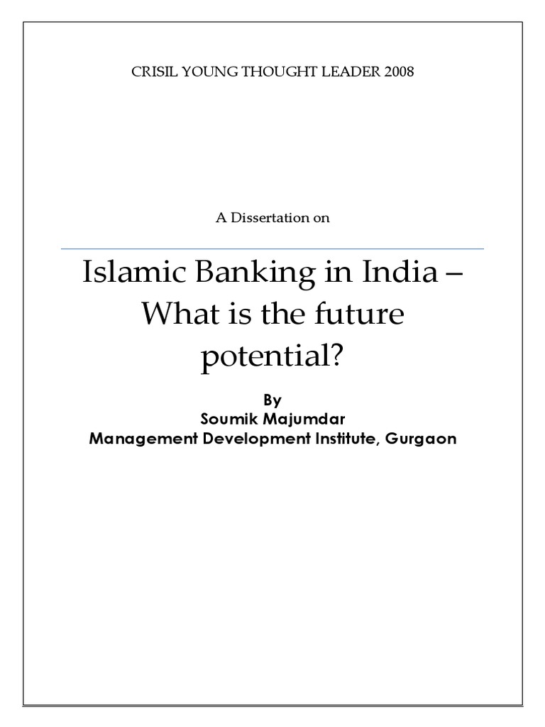 Islamic banking dissertation picture