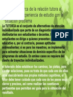 PROD 15 Reflexi N Acerca de La Relaci N Tutora A Partir