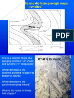 Determining Strike and Dip From Geologic Maps (Revisited)