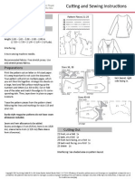 113 Top Cutting and Sewing Instructions Original PDF