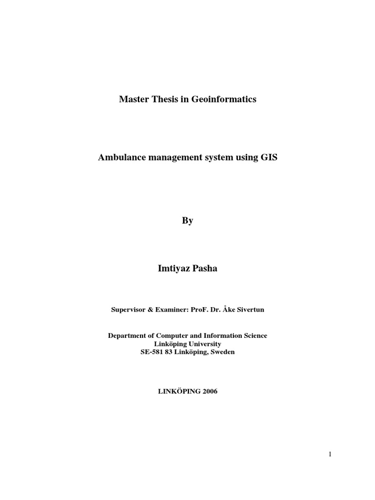 Master thesis communication management