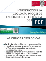 Introducción a la geología: conceptos, disciplinas y métodos