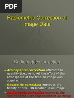 Radiometric Correction