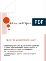 les participes passe