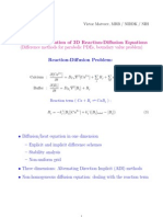 3D Reaction-Diffusion Equations