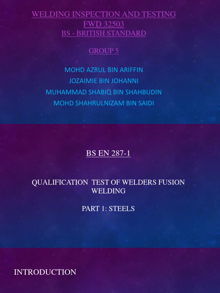 Welding Inspection and Testing PDF Welding Construction