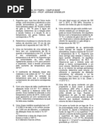 Lista termodinâmica completa