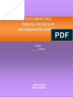 Formato de Guia para Organizar