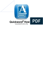 Quickword How To