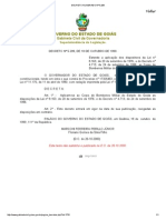 DECRETO Nº 5.299, DE 18 DE OUTUBRO DE 1999