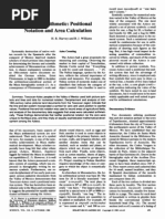 Aztec Arithmetic-Positional Notation