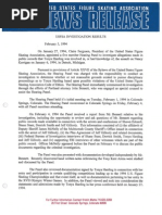 USFSA's Decision Regarding Tonya Harding