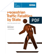 Pedestrian Traffic Fatalities by State