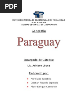 Paraguay Geografía