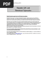 Vegetarian Avoidance List