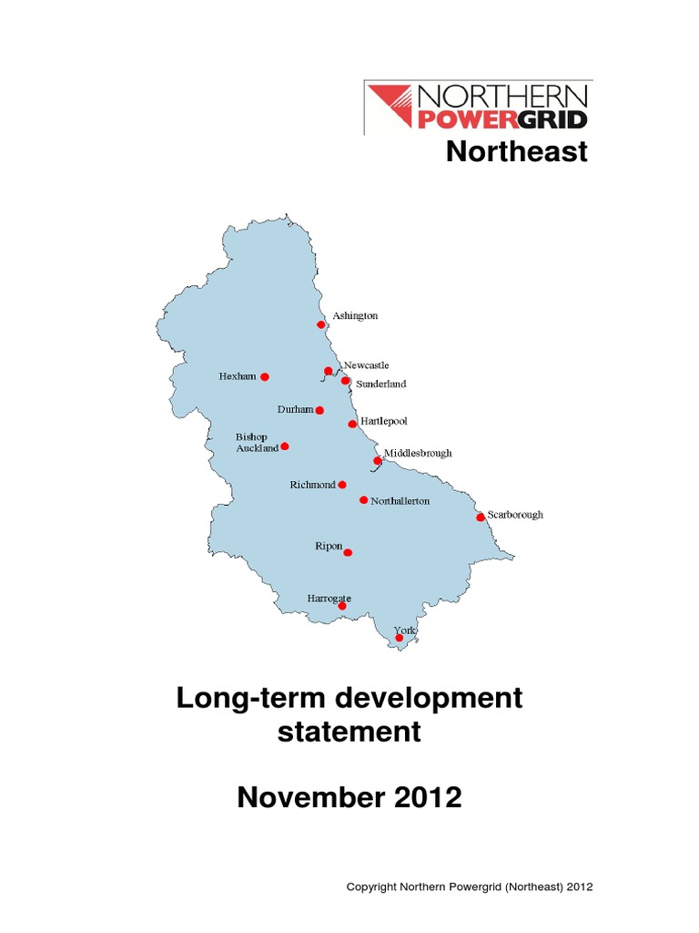 Northern Powergrid (Northeast) LTDS Summary Nov 2012 | PDF | Electric ...