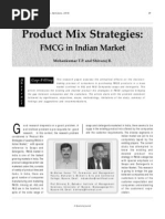 Product Mix Strategies Fmcg