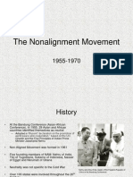 The Non Alignment Movement