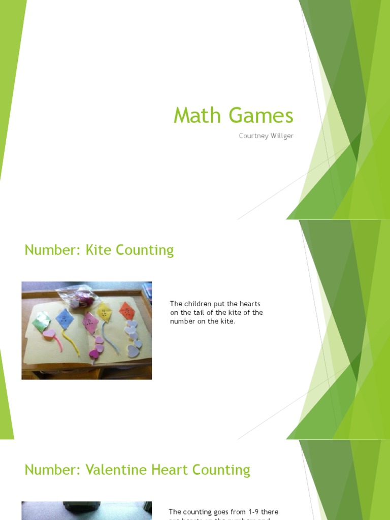 Math Games | PDF | Home & Garden