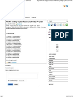 File-File Penting Crystal Report Untuk Setup Program Education PDF