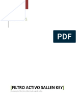 Filtro Sallen Key