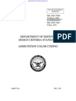 MIL-STD-709D Color Coding Standard for Ammunition