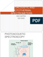 Photoacoustic and Photothermal Spectrometers
