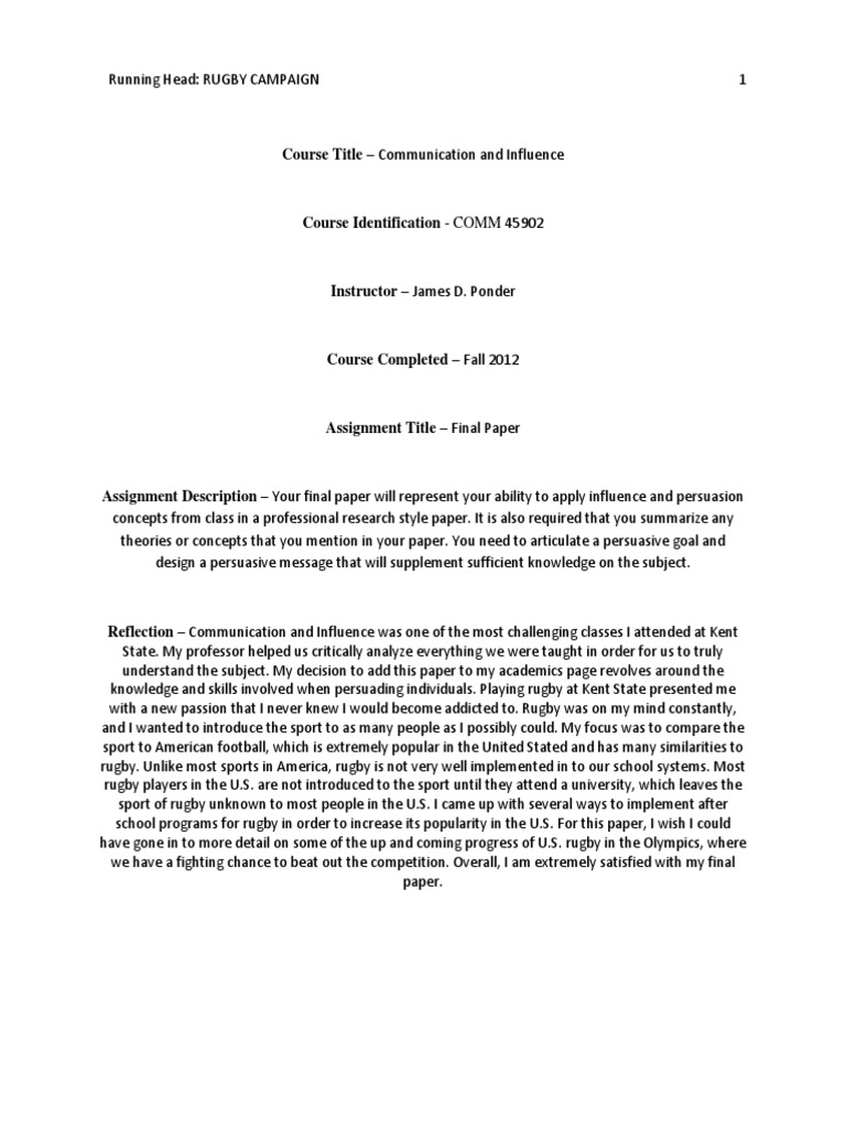 Promoting Rugby Union in The United States PDF Rugby Union Sports