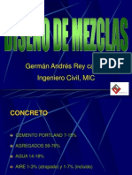 DISEÑO MEZCLAS CONCRETO