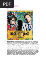 Artist Research: Basement Jaxx