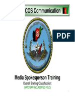 Air Force Media Training